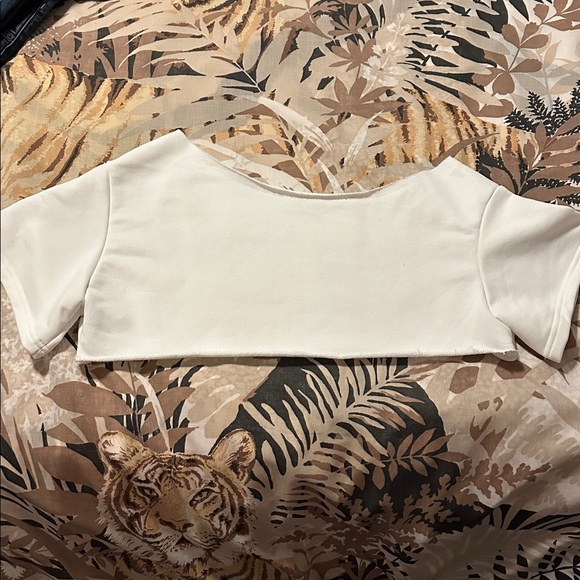 White 'Rider' Women's Top - Picture 2 of 3